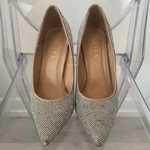 Amazing Sparkly Cinderella Heels